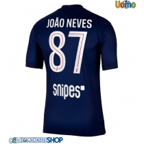Maglie da calcio Paris Saint-Germain Joao Neves #87 Prima Maglia 2025-26 Manica Corta